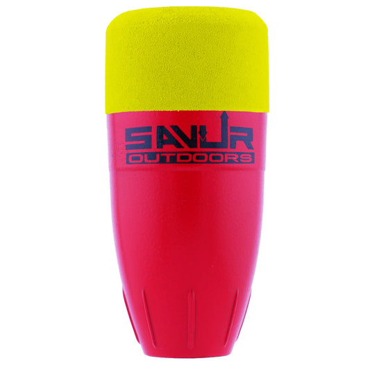 Savur Rod Floats | Split Grip | Stop Light Red Housing